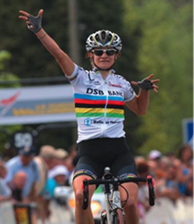 Dopingautoriteit verwelkomt wielrenster Marianne Vos als tiende ambassadeur van 100% Dope Free