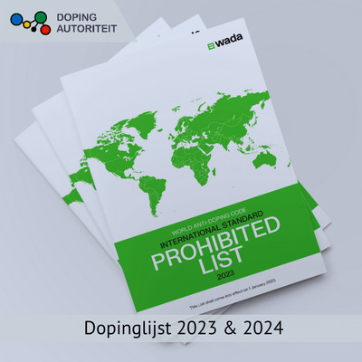 Dopinglijst 2023 en 2024